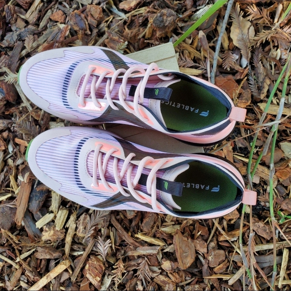 Fabletics Women's Pink Manhattan Air Performance Sneakers - Picture 4 of 13